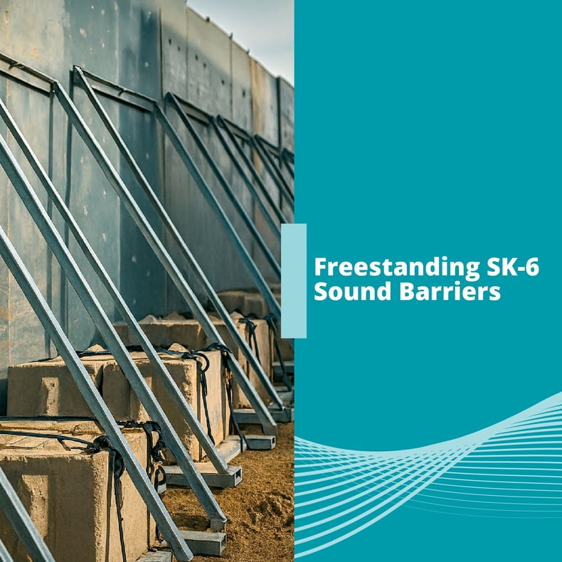 Freestanding SK-6 Sound Barriers