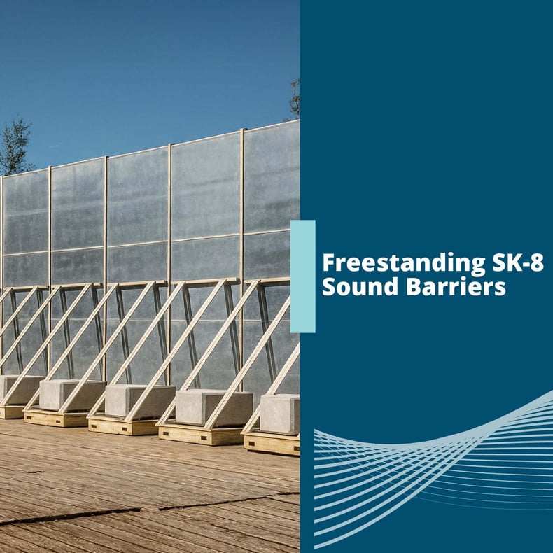 Freestanding SK-8 Sounds Barriers